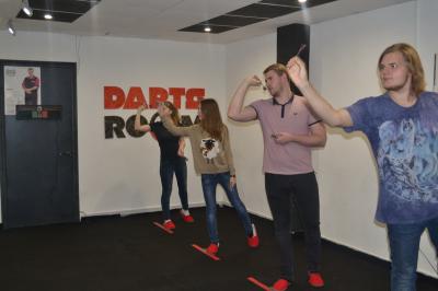 Рязанское дартс-содружество отметило День учителя турниром